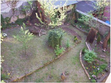 Der Garten in Schweinfurt