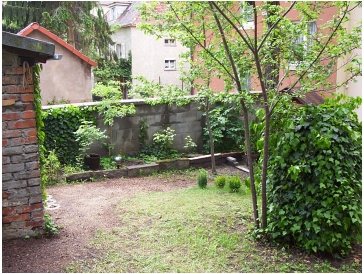 Gartenbereich mit Bepflanzung